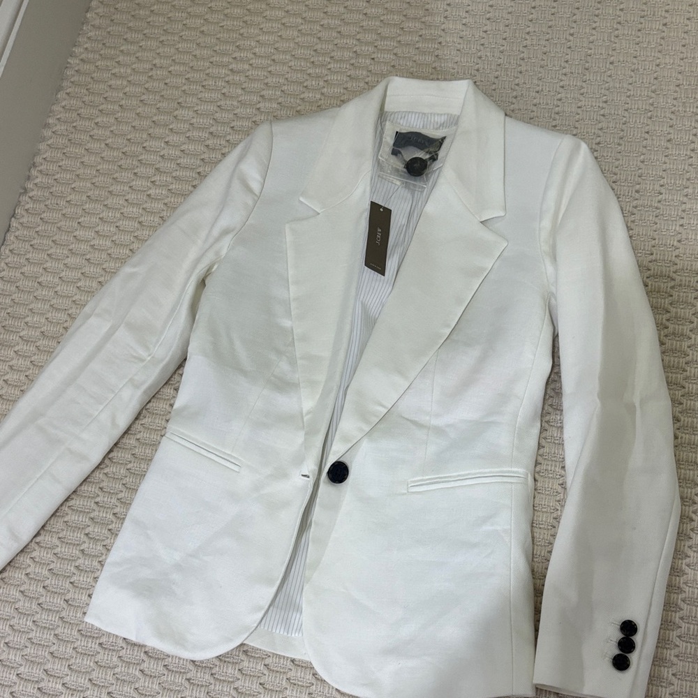 J. Crew Classic Cream Blazer